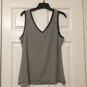 Banana Republic striped tank top